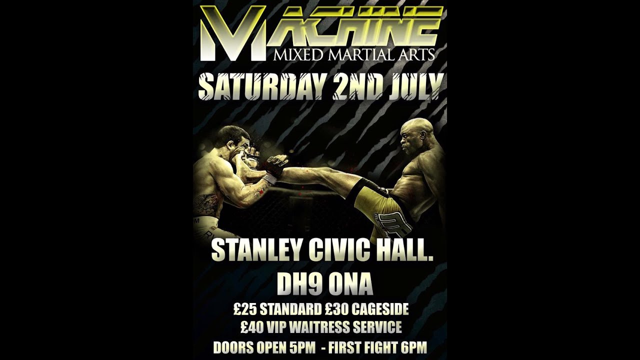 Machine MMA July 2016 Hodgson vs Sheriff