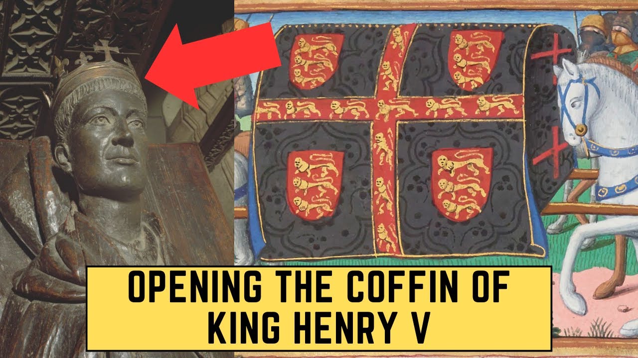 Opening The Coffin Of King Henry V