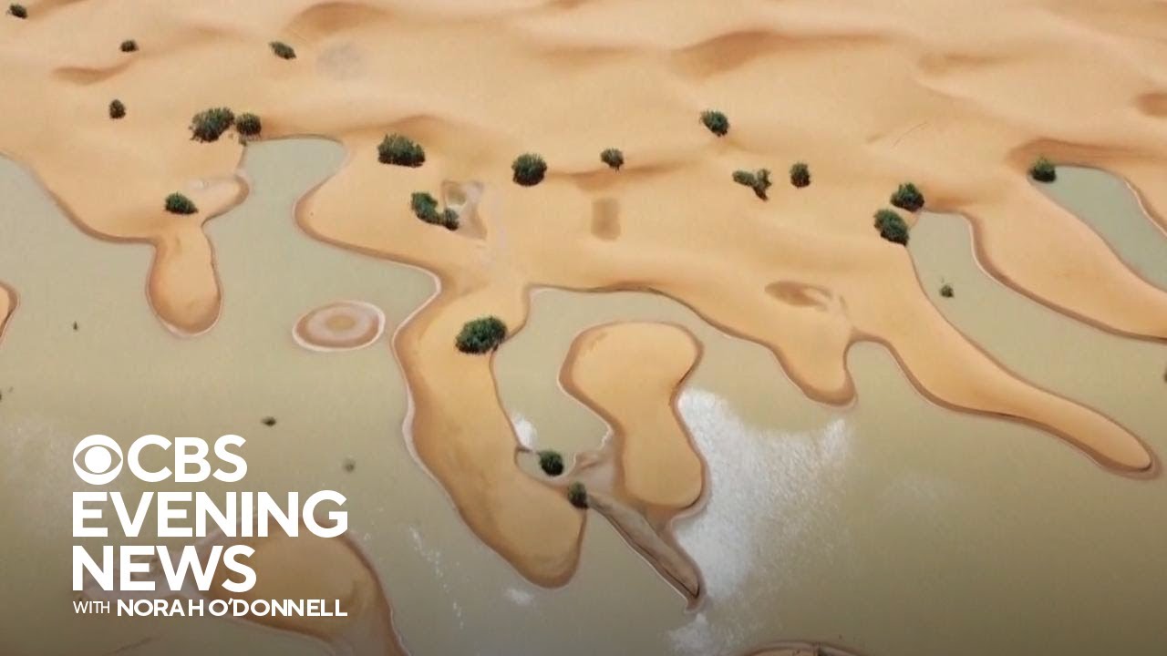 Sahara Desert is flooding after receiving a year's worth of rain in 2 days