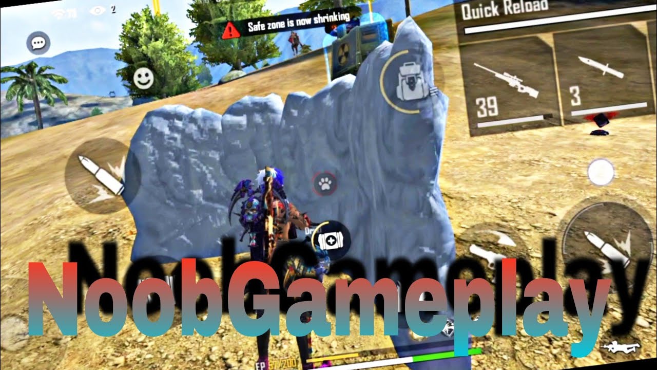 free fire new noob gameplay | Radhe gamer MR | noob gameplay green