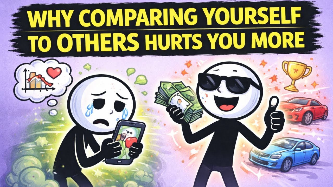 Why Comparing Yourself to Others Is Destroying Your Happiness (Psychology Explained)
