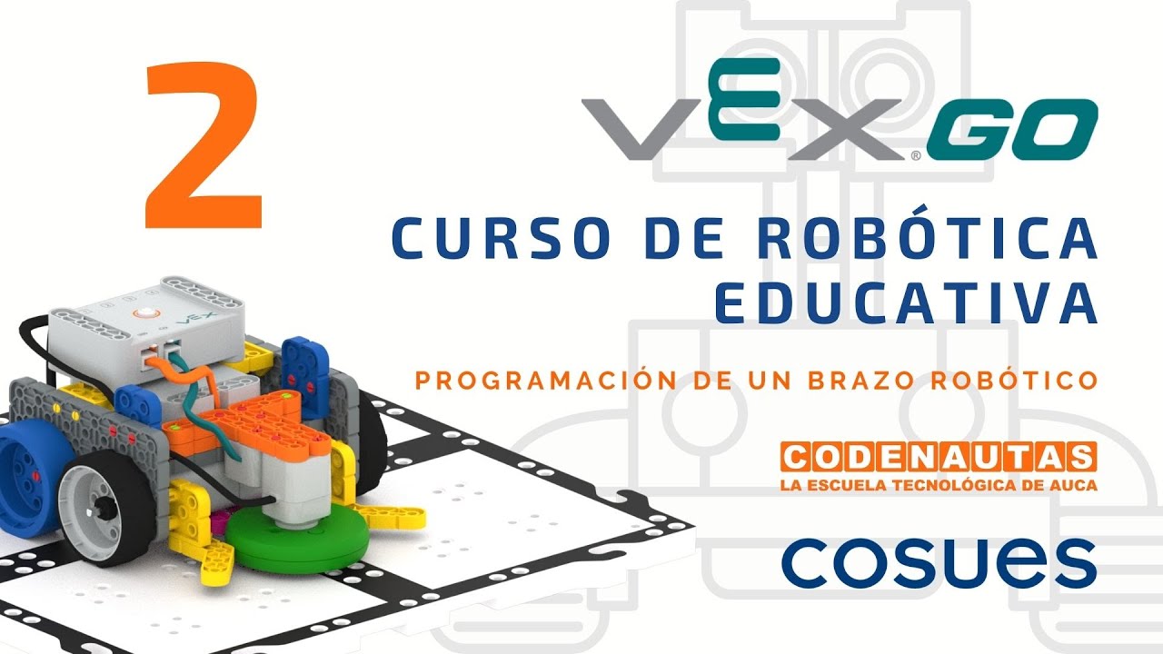 Lección 2 - Curso VEX GO. Programación de un brazo robótico