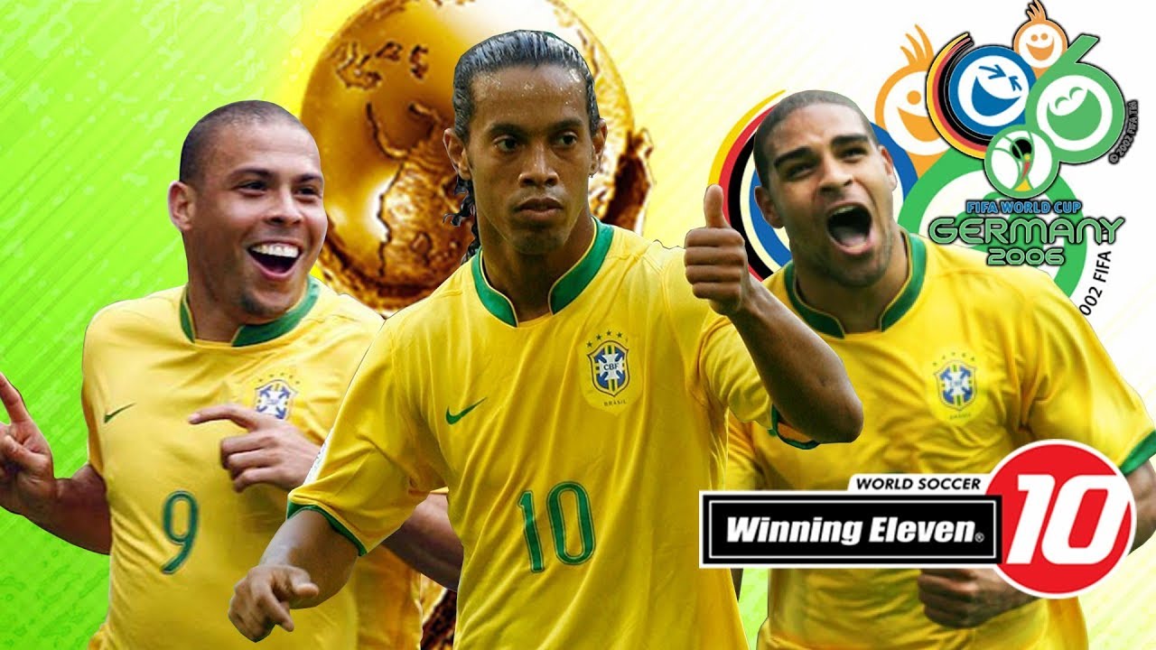 O Ínicio da Copa de 2006 com o Brasil - Winning Eleven 10 - Copa do Mundo 2006 #01