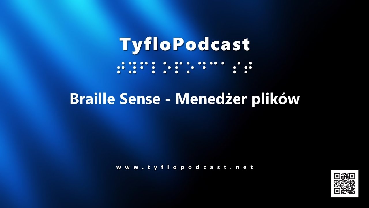Braille Sense - Menedżer plik&oacute;w