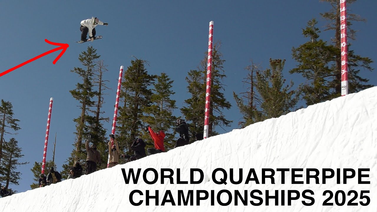 World Quarterpipe Championships 2025 - Yuki Kadono, Kolman Lecroy