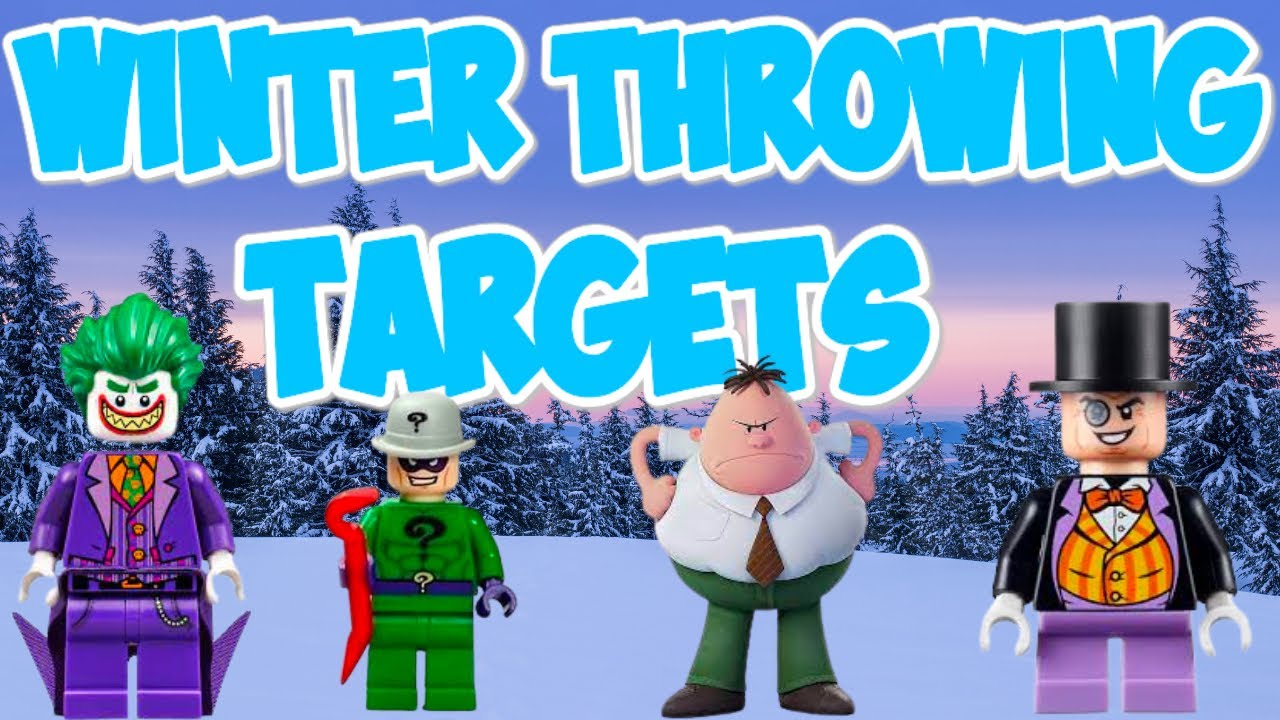 Projectable Winter Throwing Targets | PE Station Activity