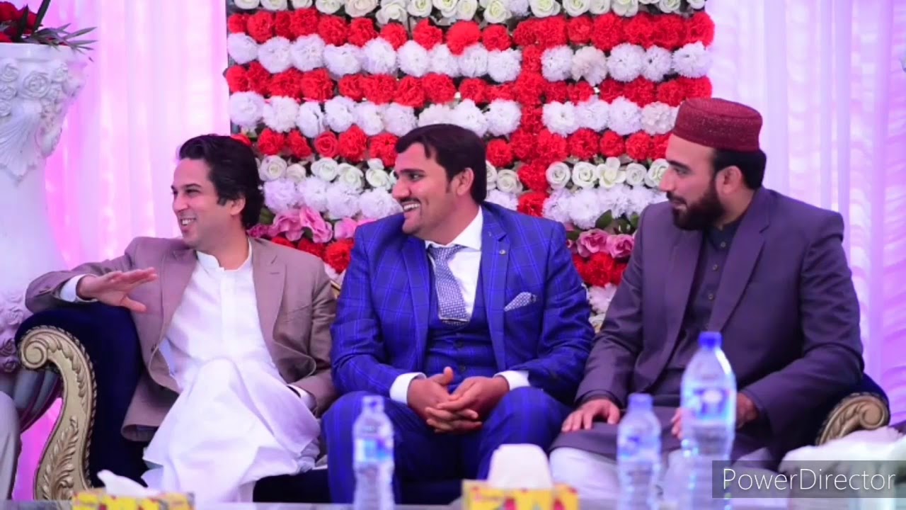 Makhdoom Hashim Jawan Bakht sb attend wedding cermany Rais Waqar ul Hasan Raja sb.08Dec 2019