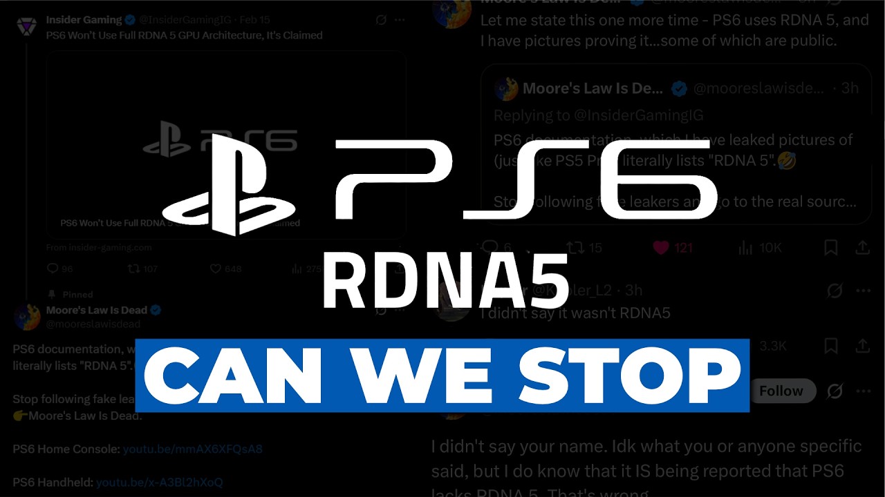 PS6 Leaks: Stop The Nonsense