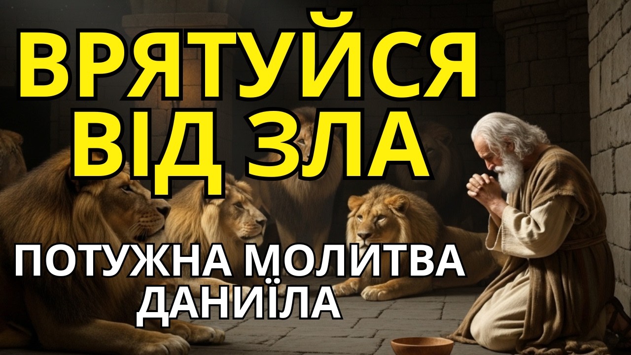 Здається, що виходу немає? Ця сильна молитва Даниїла закриє пащі вашим ворогам.