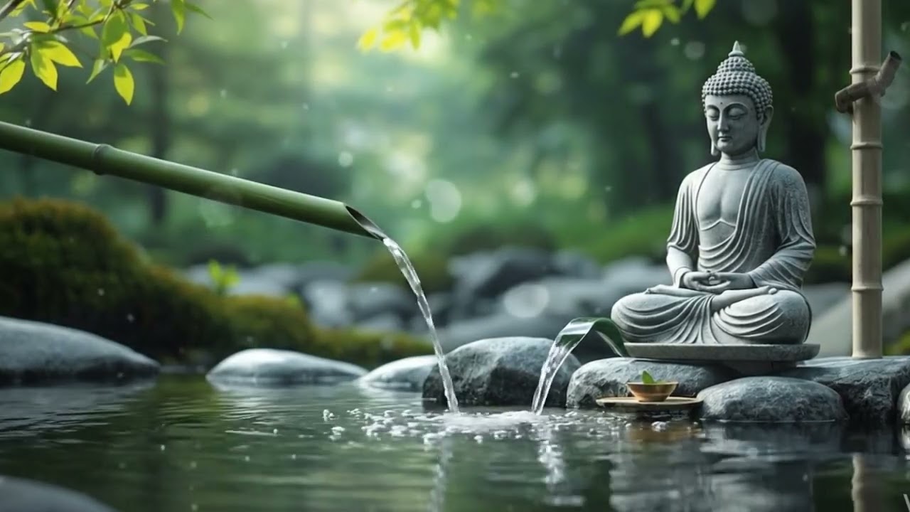 Relaxing Piano Music for Stress Relief + Water Sounds 🌿 Calming Sleep Music, Insomnia Relief, Relax