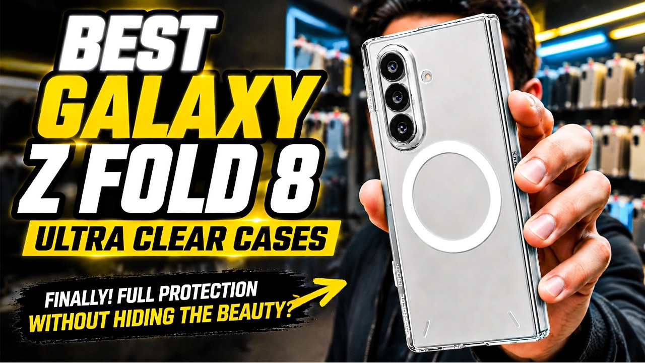 Не покупайте прозрачный чехол для Galaxy Z Fold 8 Ultra, пока не посмотрите это!🔥ТОП-7 лучших✅