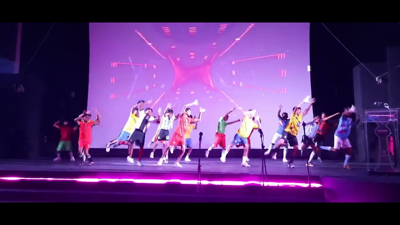 Fifa World cup Qatar Arhabo song dance done by Our Own English High school sharjah (boys branch)