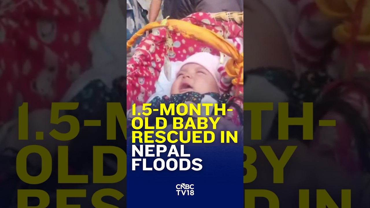 Nepal Flood Rescue: 1.5-Month-Old Baby Evacuated By Helicopter | Rasuwa Rescue Ops | N18S