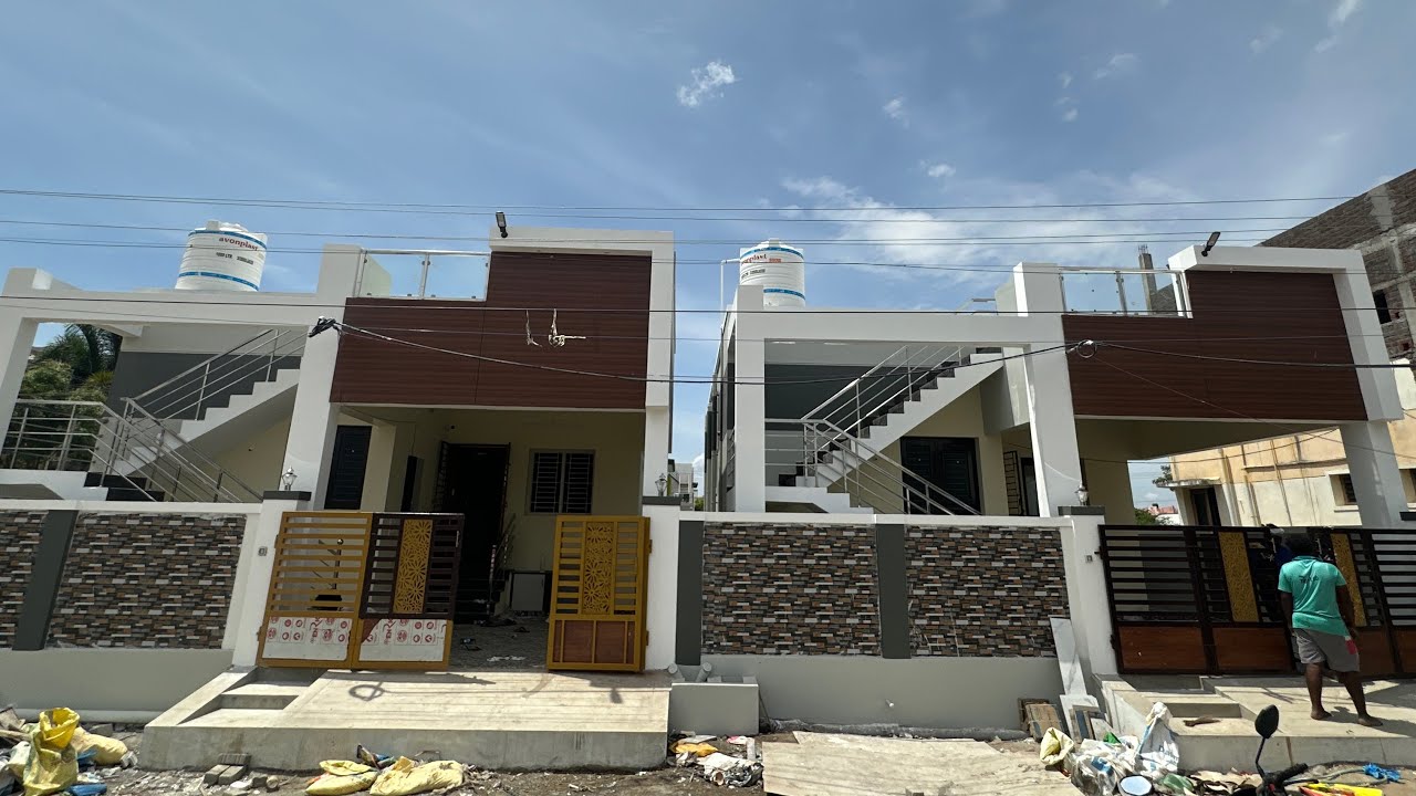 🤩ஒரே இடத்தில் அசத்தலான ரெண்டு cake ￼வீடு🤩அழகிய spacious 2BHK Villa🔥Trichy Vasan valley 📞 8072702085