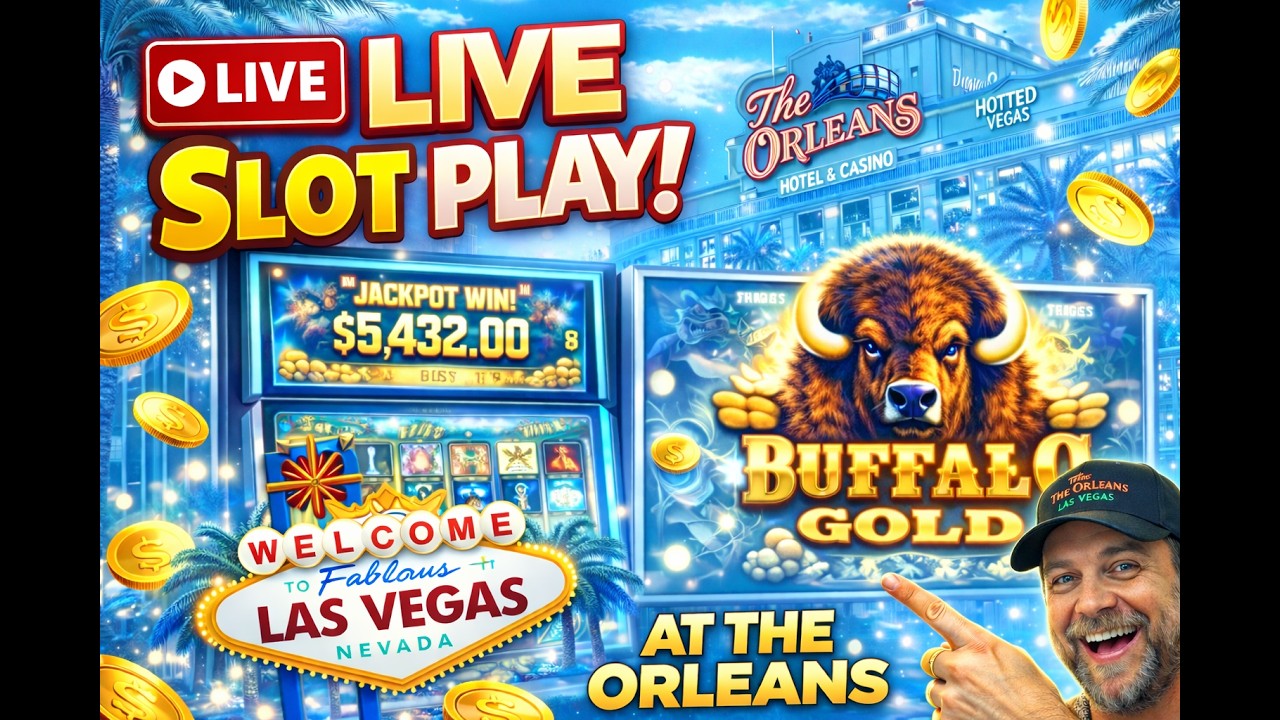 🔴LIVE slots Saturday in LasVegas
