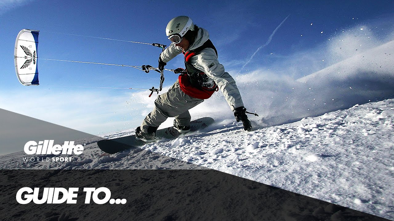 Guide to Snowkite Racing with Peter Martel | Gillette World Sport
