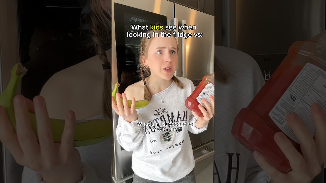 What kids see vs what parents see #comedy #skit #relatable #pov