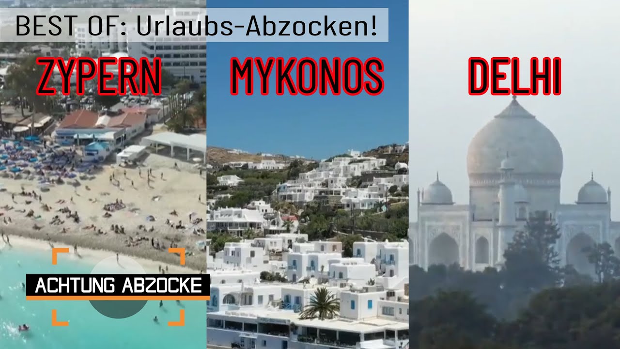 Erholsamer Urlaub? 😎 FEHLANZEIGE! Dreister Betrug | Die beliebtesten Abzocke-F&auml;lle | BEST OF