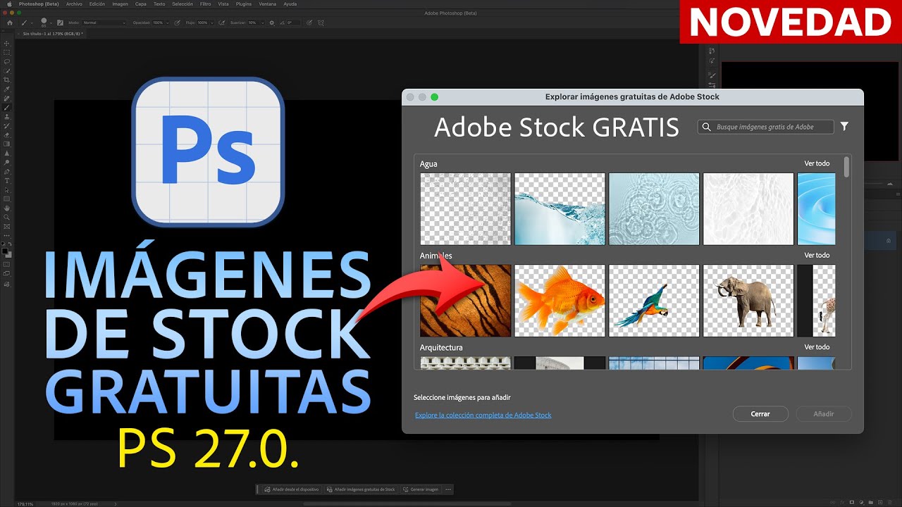 🎁 ¡IMÁGENES GRATIS en Photoshop! 🚀 NOVEDADES PHOTOSHOP v27.0.
