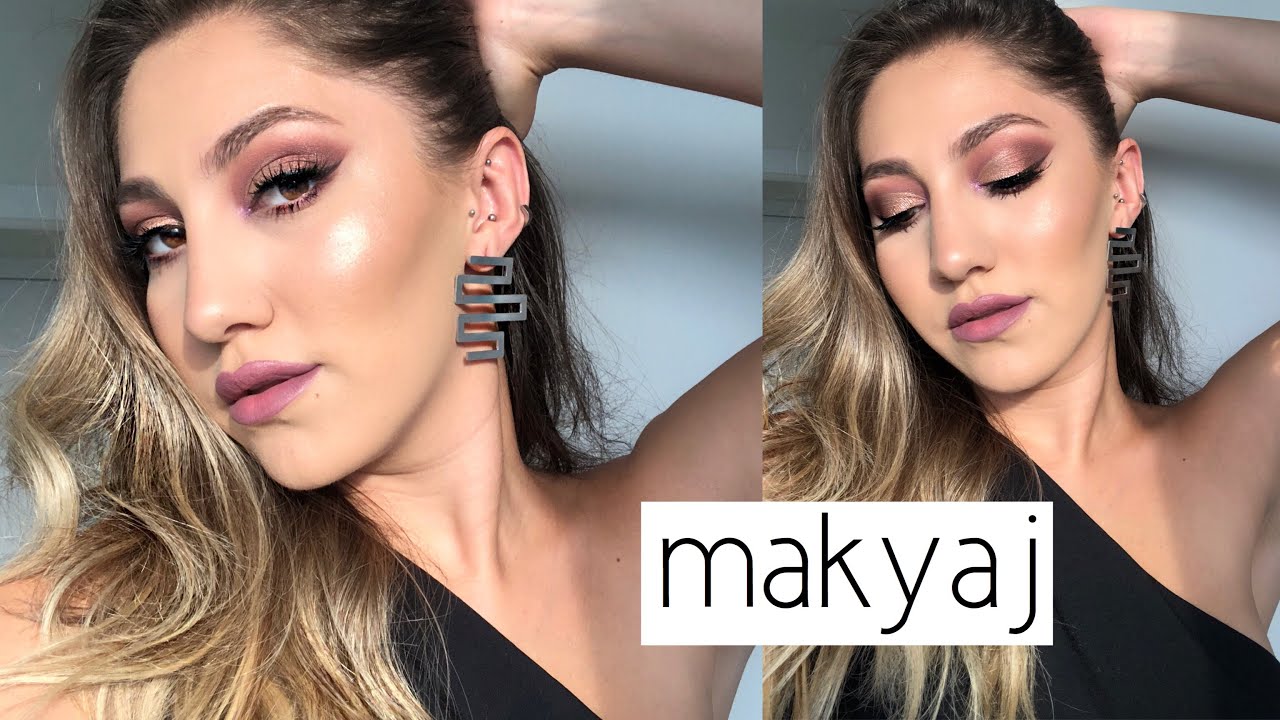 DEĞİŞİKLİK YAPALIM! | Mor & Pembe & Lila Tonlu Makyaj