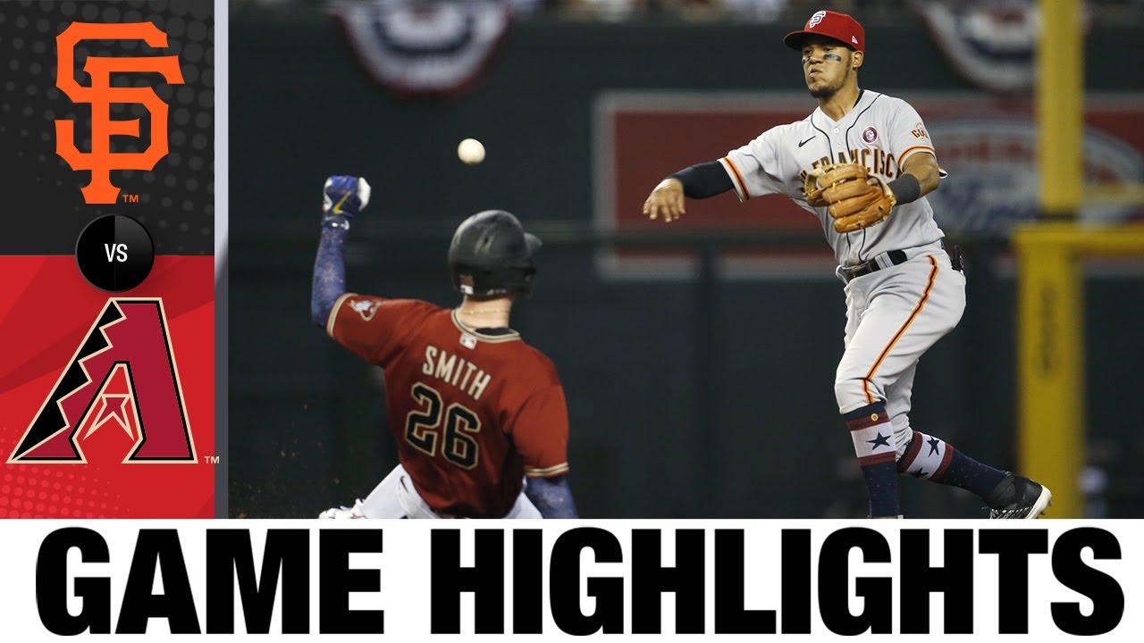 Giants vs. Diamondbacks Game Highlights (7/4/21) | MLB Highlights