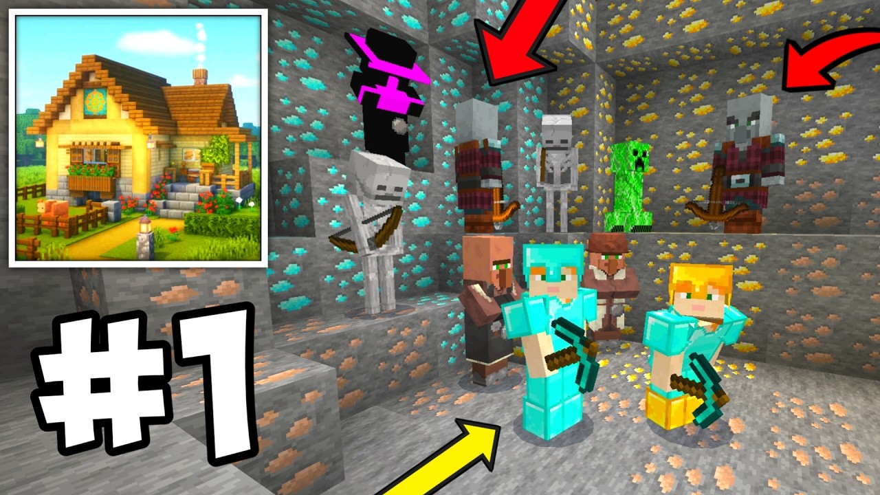 Build Craft 3d Master Block New Multiplayer Survival Series In 2025 - Walkthrough & Gameplay Part 1