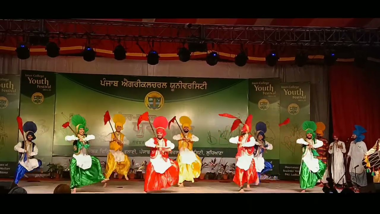Bhangra by College of Agricultural Engineering & Technology | Youth Festival 2024 | PAU Ludhiana