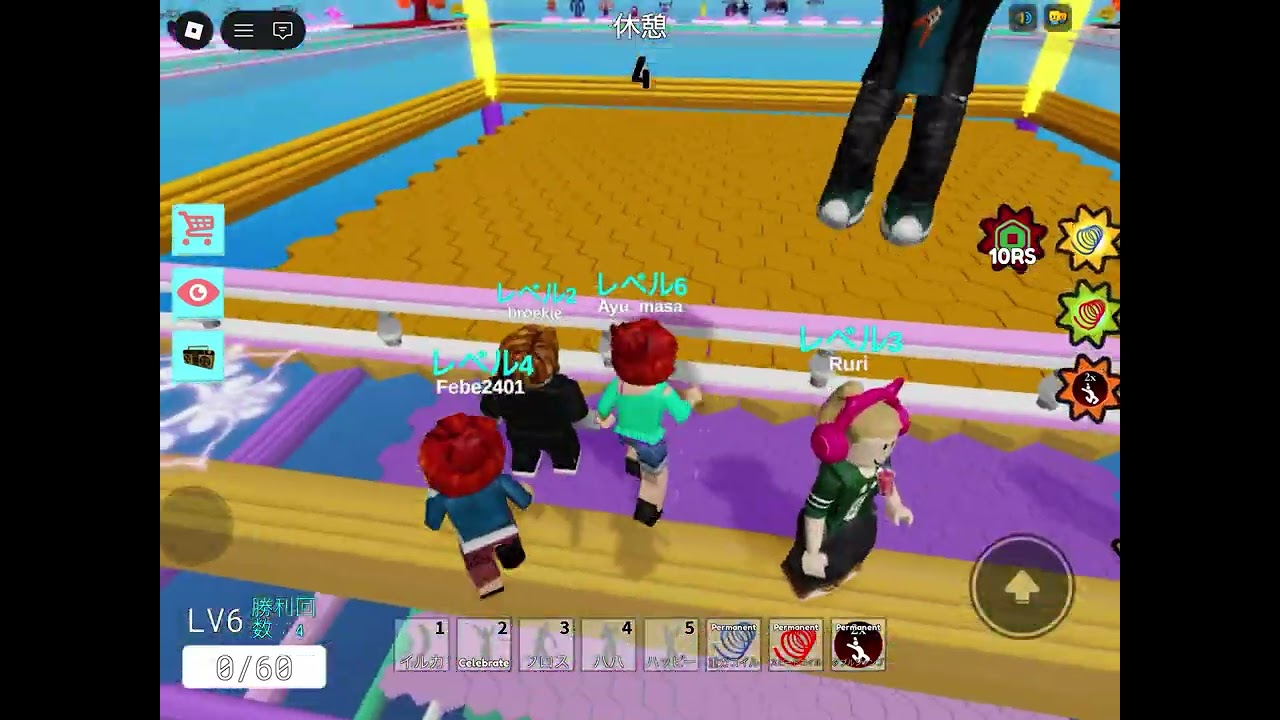 落下するカラーブロックして見た!