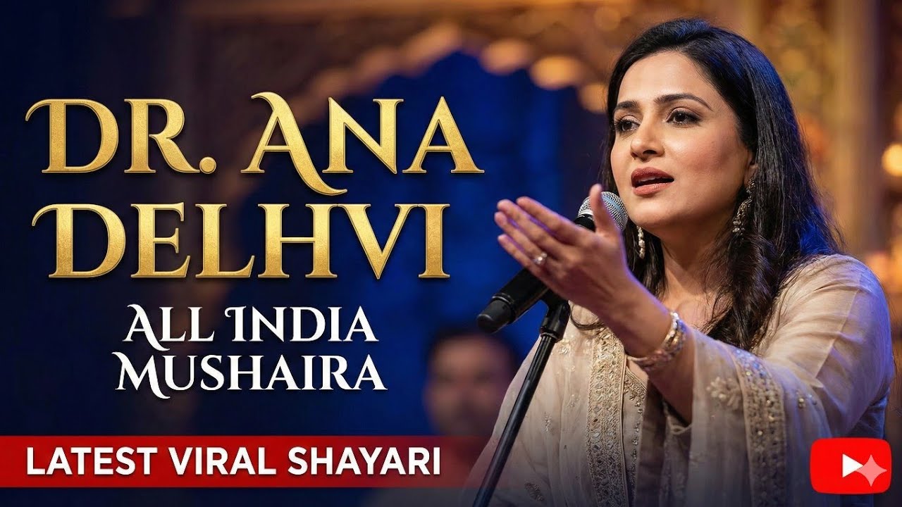 Ishq Karungi Aur Ana Mein Dekhungi 🔥 Dr. Ana Dehlvi Best Shayari | Noor Alam official