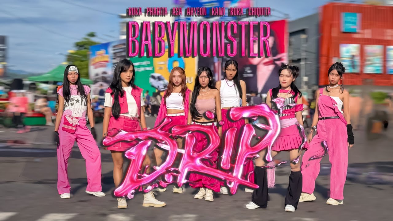 [KPOP IN PUBLIC] BABYMONSTER - DRIP Dance cover from indonesia #kpopinpublic #babymonster #drip