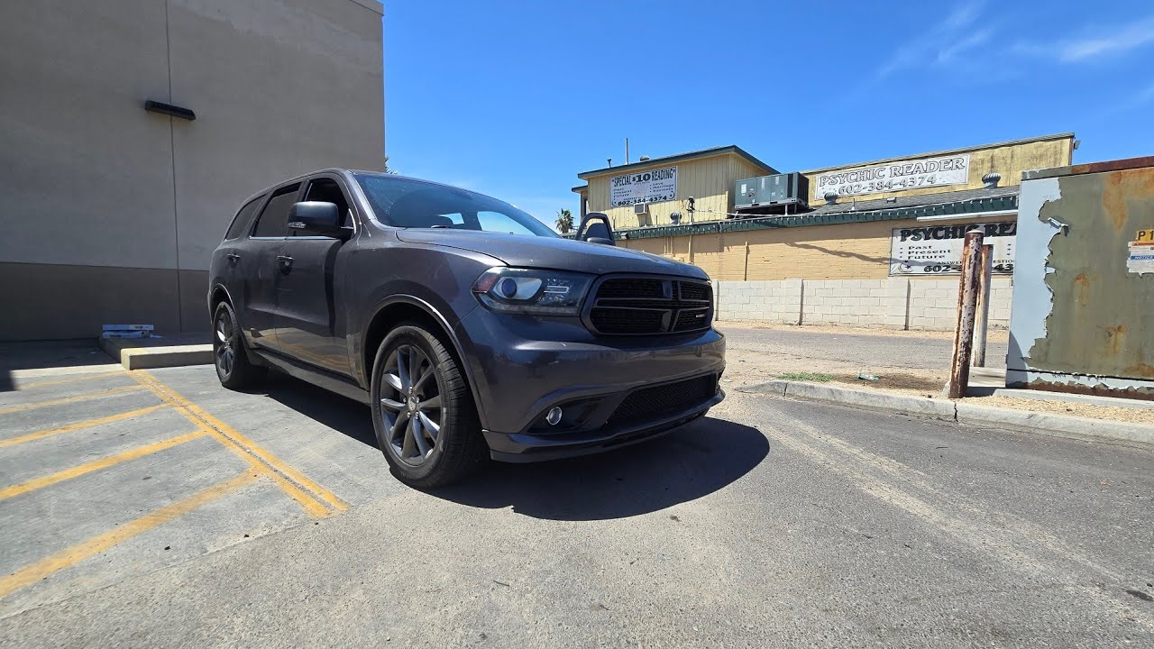 2010 al 2024 Dodge Durango GT porque tiembla el volante al enfrenar mas en las bajadas solucion