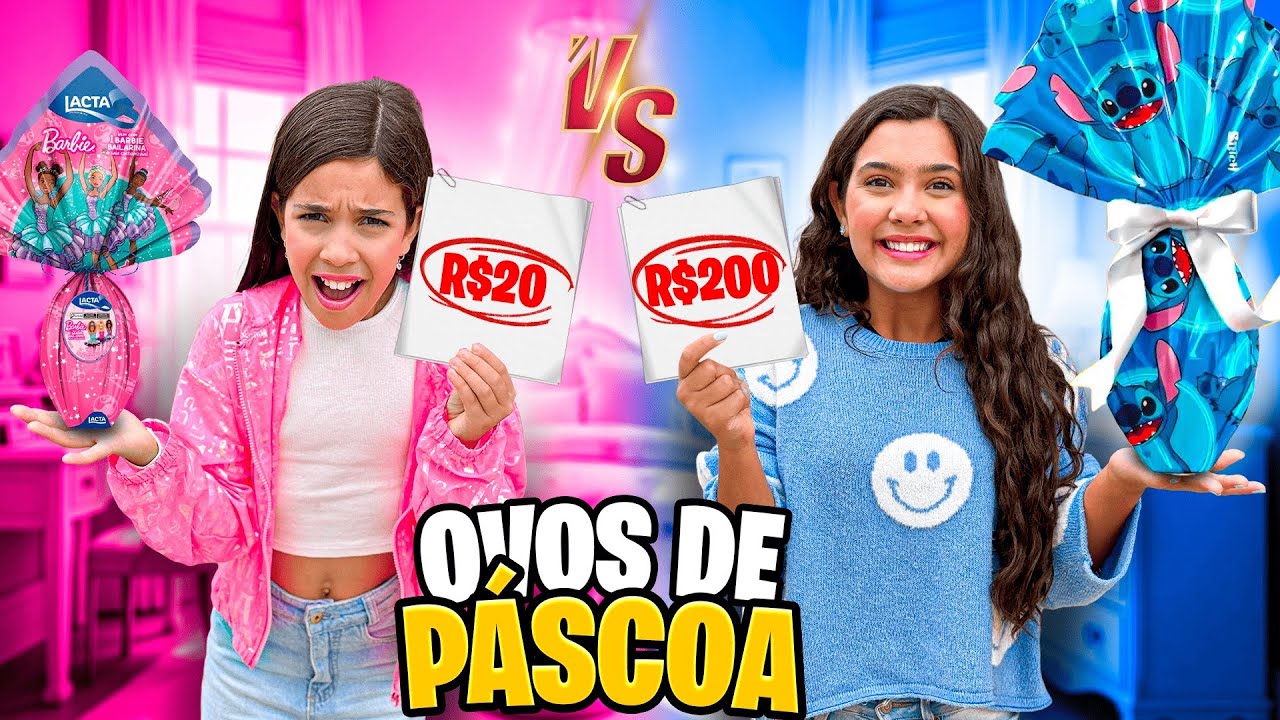 DIA DE COMPRAR OVO DE PÁSCOA * LORENA ACHOU QUE A SORTE ESTAVA COM ELA !