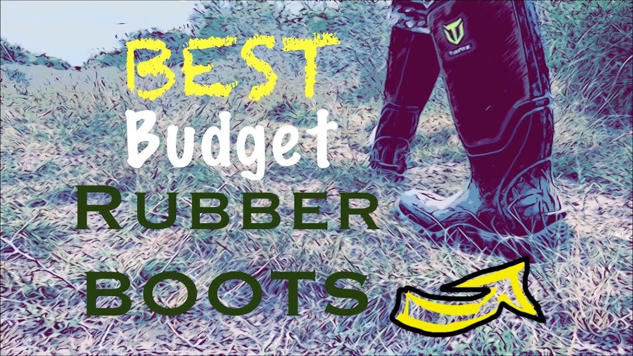 BEST Budget Rubber Boots? (Tidewe Neoprene Rain Boots with Steel Shank) Unboxing & Review