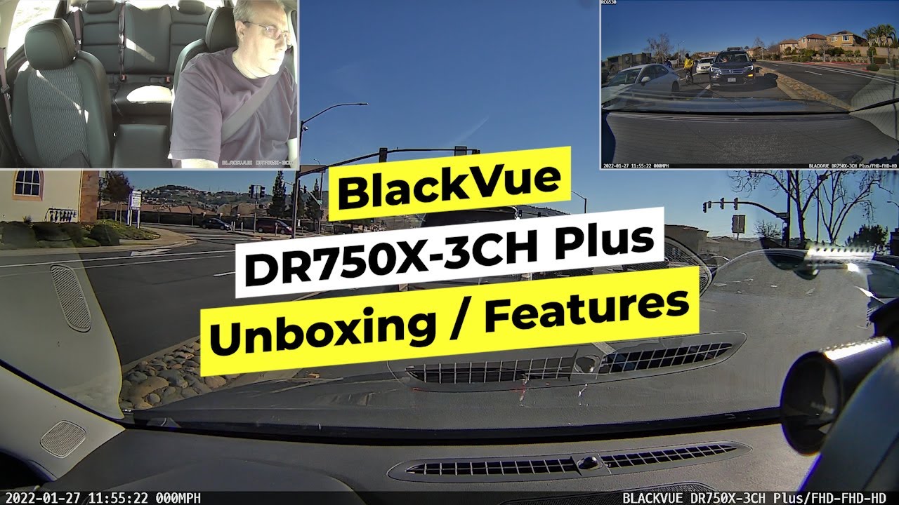 BlackVue DR750X-3CH Plus Dashcam - Unboxing / Features
