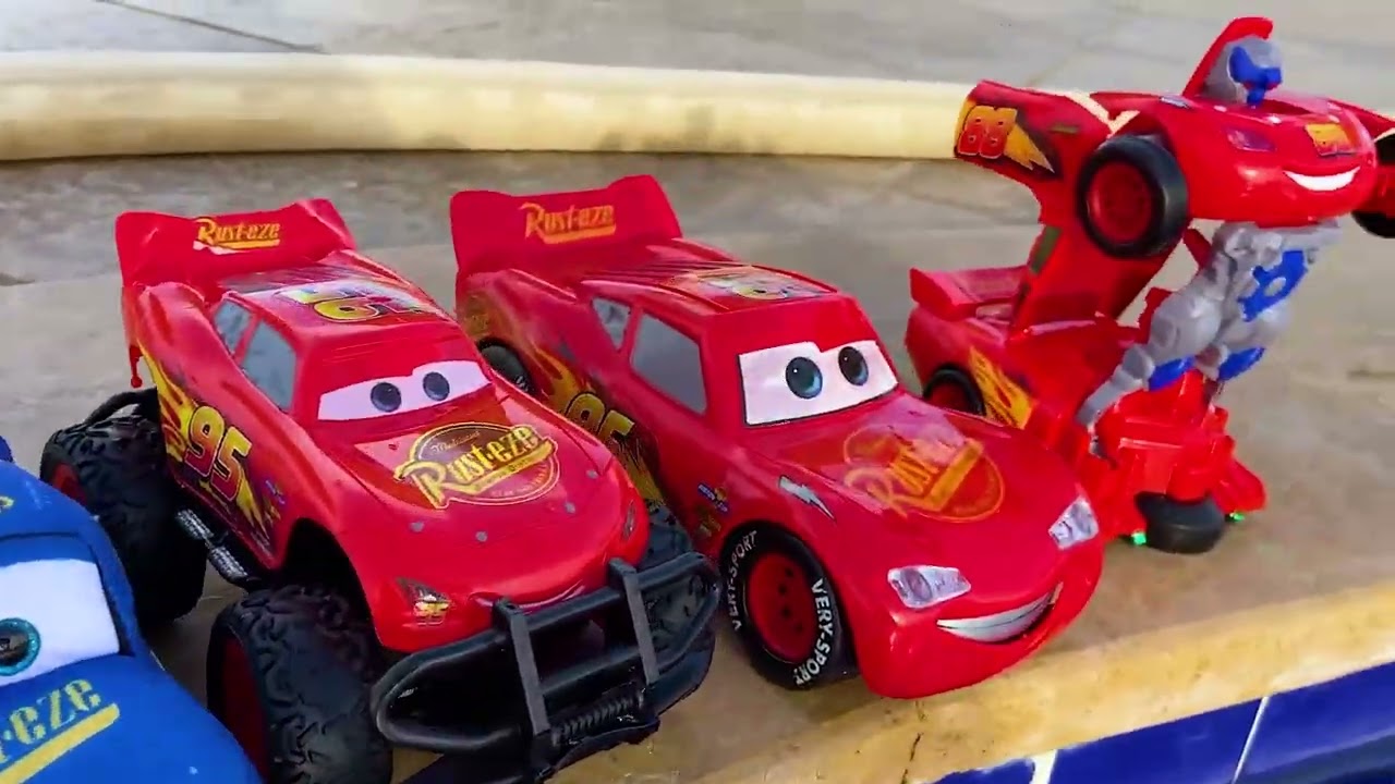 Обзор игрушек Disney Pixar Тачки | Молния Маккуин, Финн Макмиссл, Мэтр, Док Хадсон, Круз Рамирес