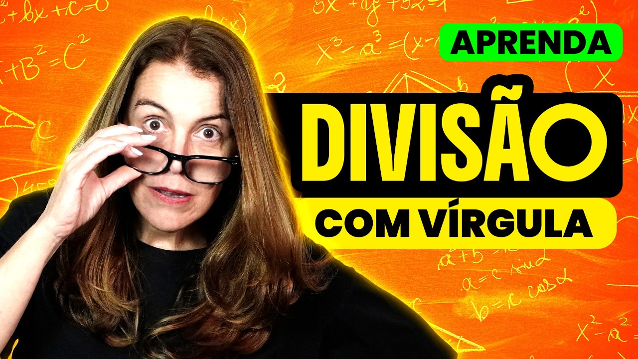 Divisão com vírgula descomplicada! 📚