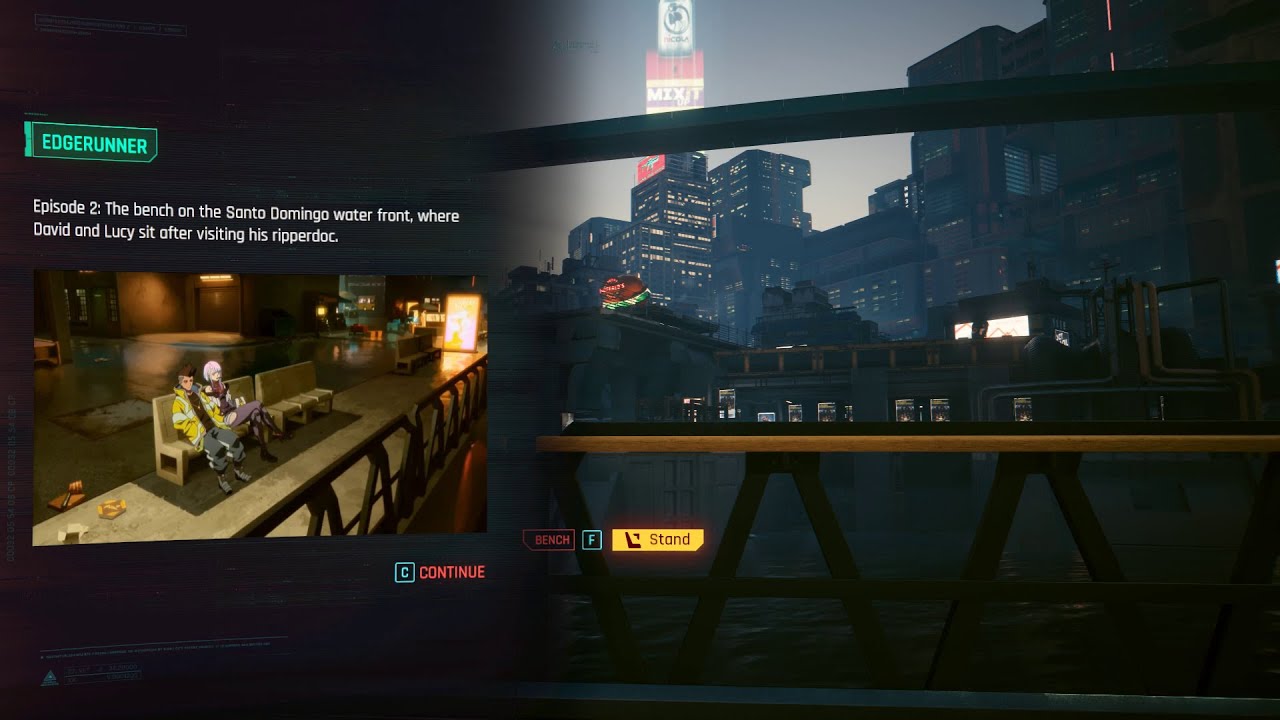 Cyberpunk 2077 v2.3 Edgerunners All Episode Tour Locations