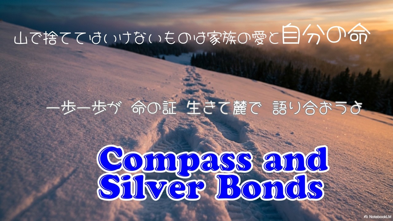 【Mountaineering】Compass and Silver Bonds｜生きて山から帰るには｜Winter Promise！
