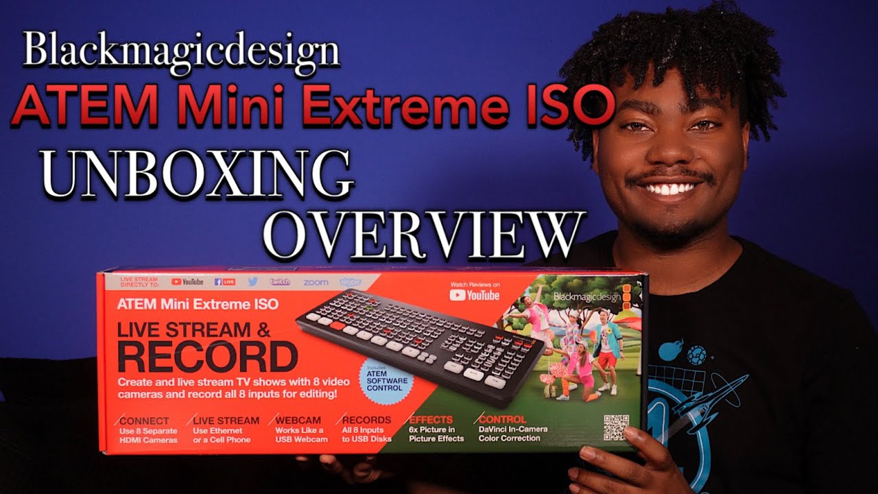 ATEM Mini Extreme ISO Unboxing & Overview