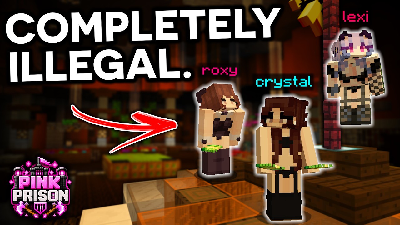 Investigating the Pay-to-Win Minecraft Server with a STRIP CLUB...