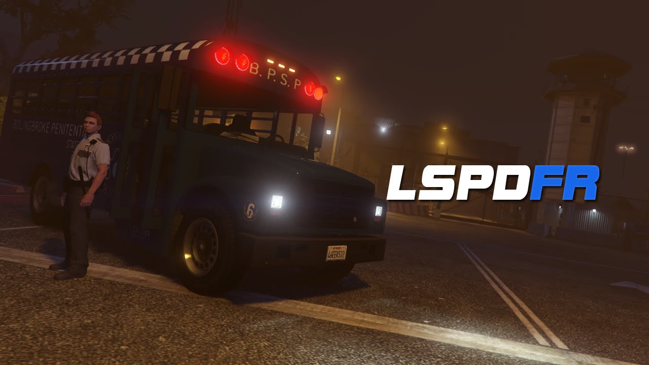 GTA 5: LSPDFR - Day 52 - Prison Bus