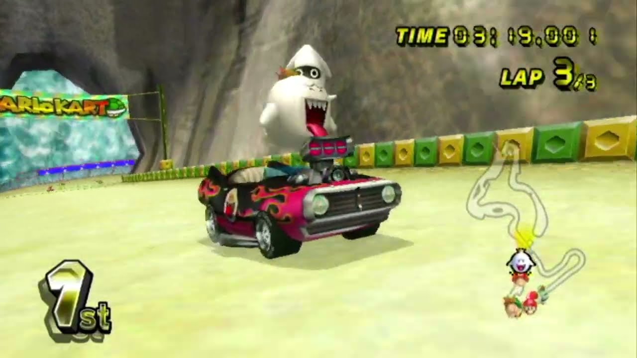 Mario Kart Wii - King Boo, Flame Flyer