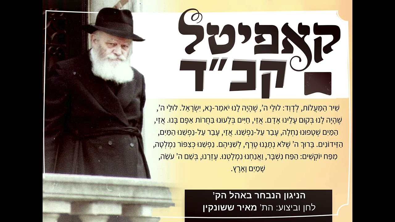 לוּלֵי ה' שֶׁהָיָה לָנוּ: קאפיטל קכ