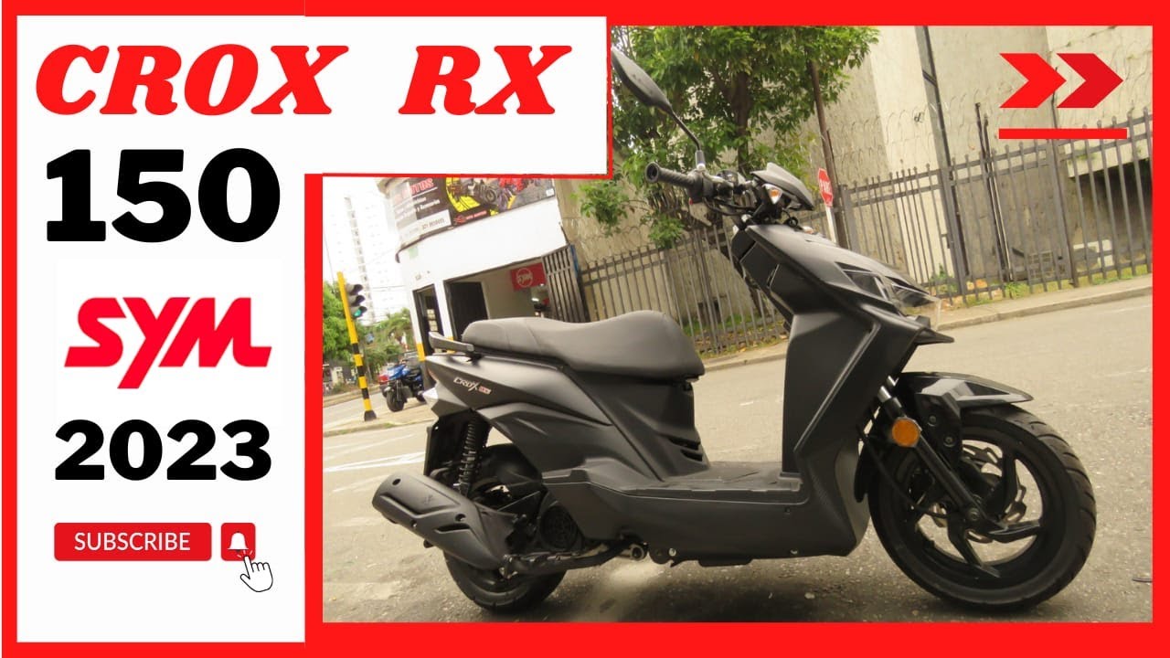 🔴SCOOTER SYM CROX RX 150 2024/Ficha técnica/Precio/Características generales #sym #crox
