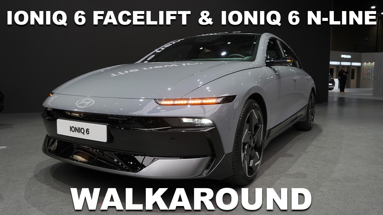 🔇 2026 Hyundai IONIQ 6 Facelift + N-Line Debut! Detailed Walkaround & Interior [Silent Review]