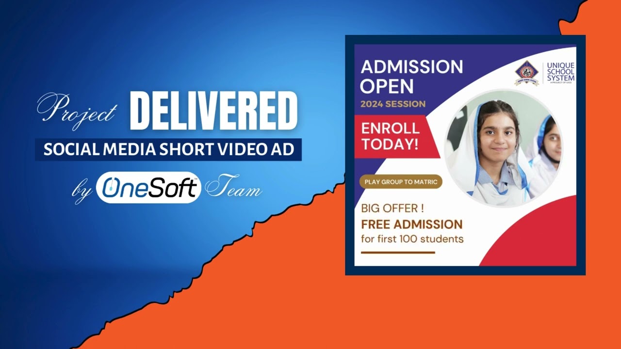 "Embark on a Journey: Education Institute Commercial by OneSoft" | Project Delivered | OneSoft