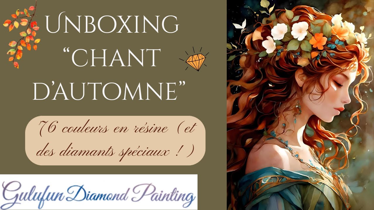 UNBOXING DIAMOND PAINTING : Je teste enfin Gulufun ! 💎#DiamondPainting #Gulufun #Unboxing