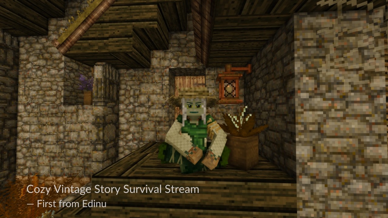 Cozy Vintage Story Survival Stream — First from Edinu