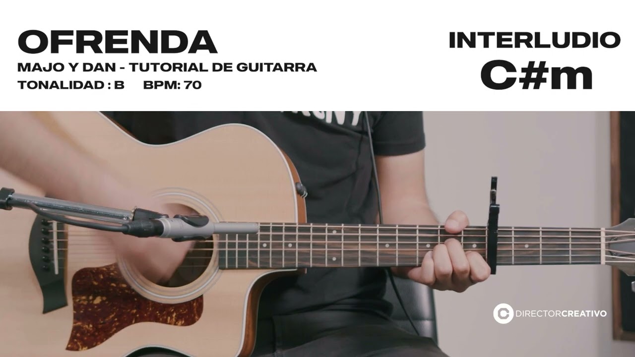 OFRENDA - MAJO Y DAN | TUTORIAL ACORDES