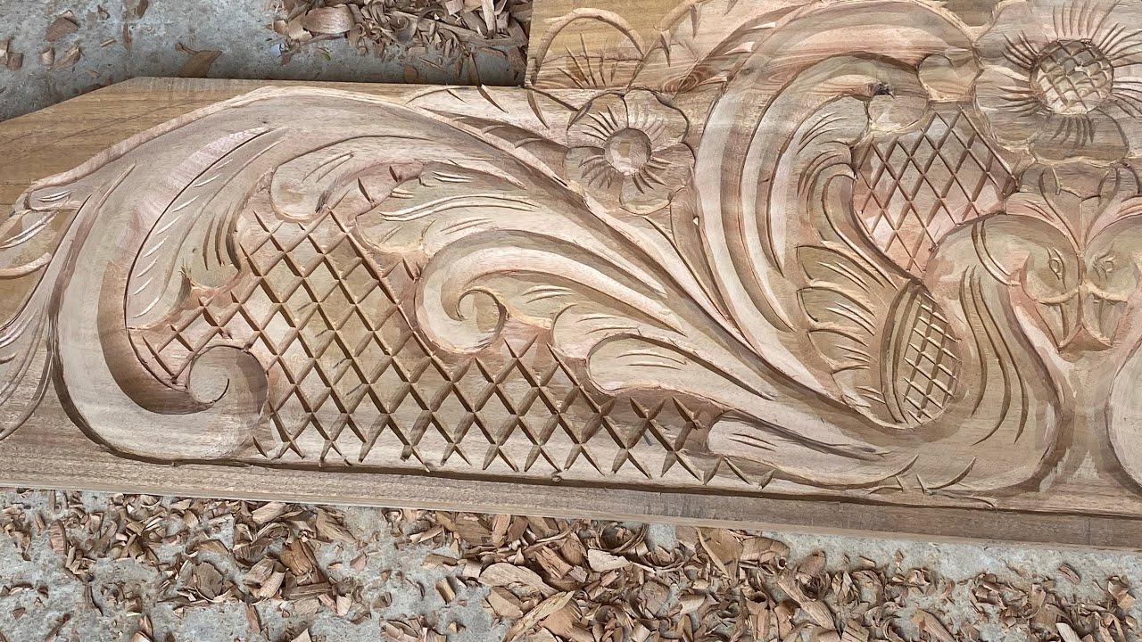 Wooden ￼//wood ￼ carving / ￼ Bangla palang